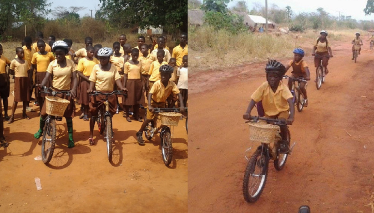 Woman In Africa Is Giving Away Bamboo Bicycles So Children Don't Stop ...